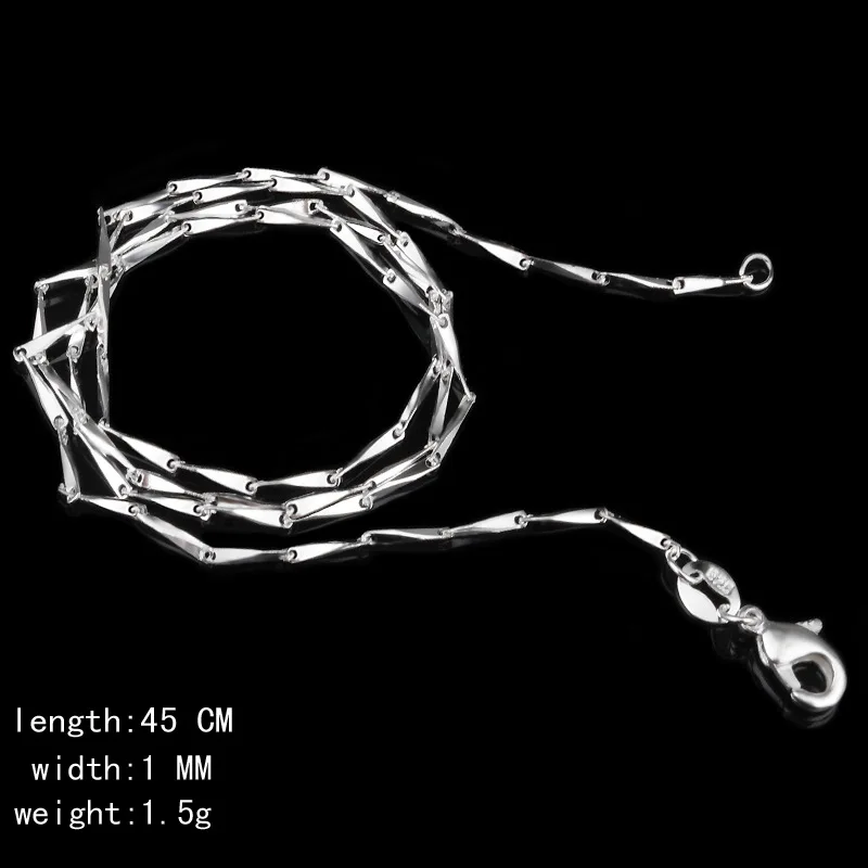 Новое поступление Корейская цепочка с семечками дыни 1 мм посеребренное длинное