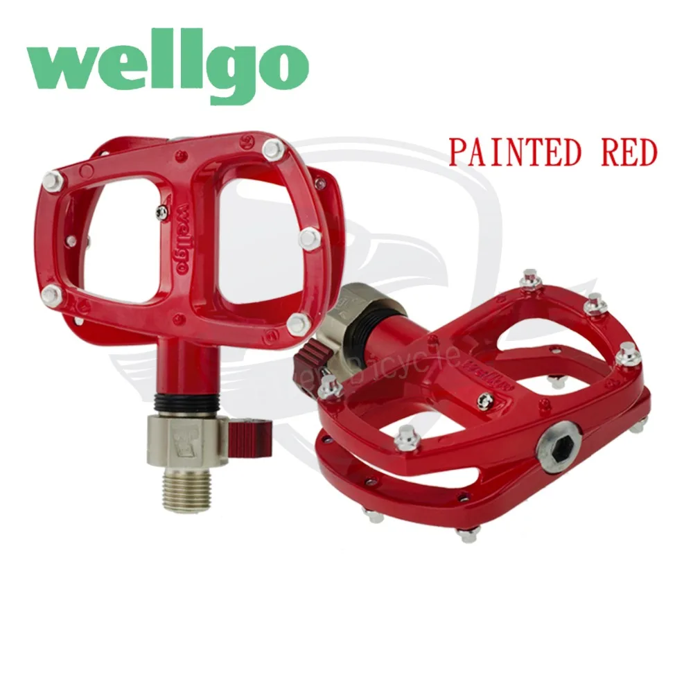 Педаль Wellgo R146 QRD1 QRD2 легкий подшипник из алюминиевого сплава складные педали для