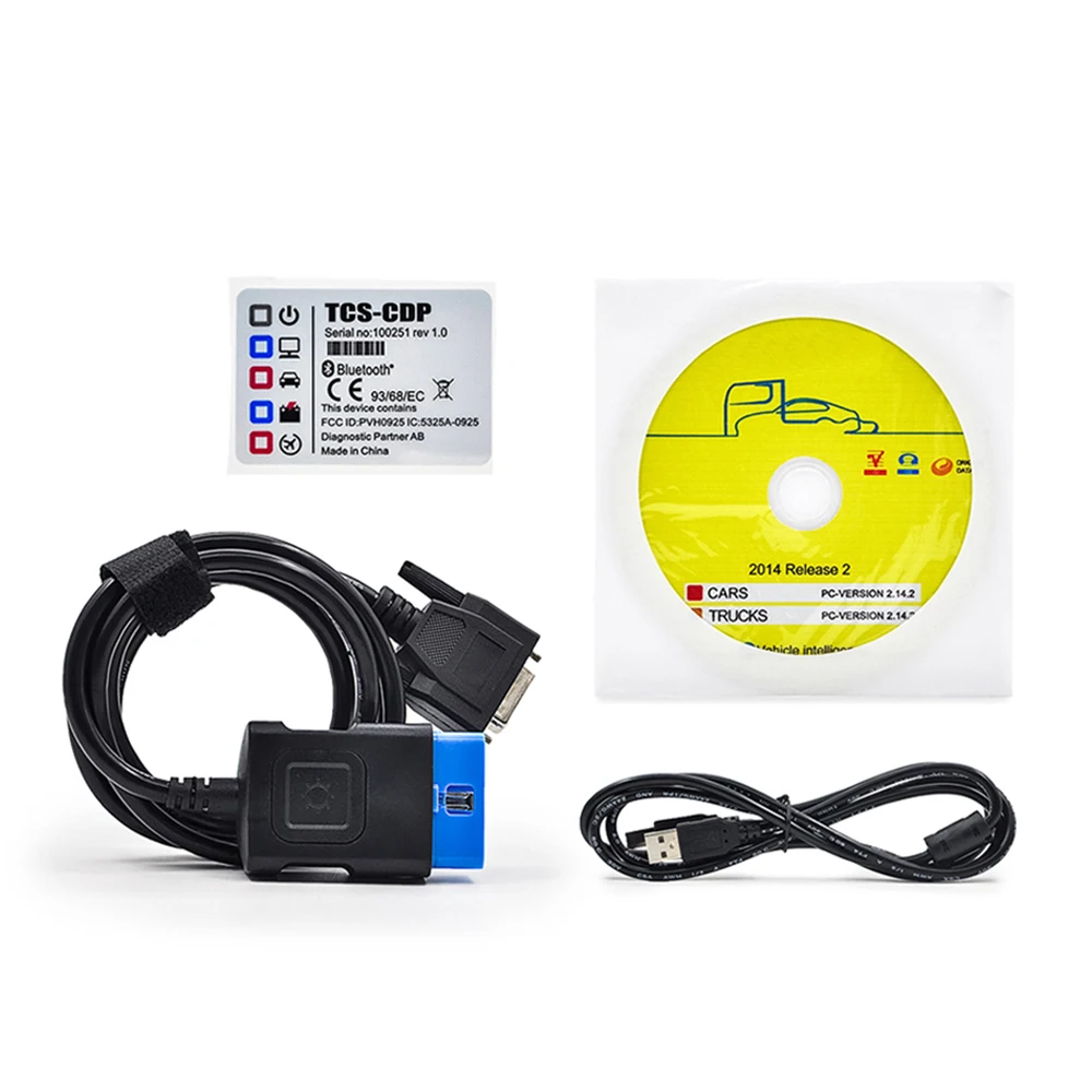 2018 TCS Pro + Bluetooth и 2014.R3 без генератора ключей на CD tcs 3 в 1 автомобильный Грузовик