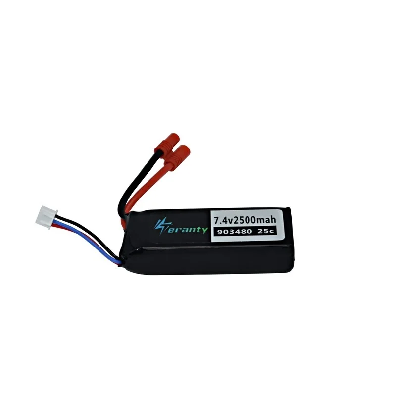 

7.4v battery Charger Sets for Syma X8C X8W X8G X8 RC Quadcopter Parts for 12428 12423 RC Car Parts 7.4v 2500mAh Lipo battery