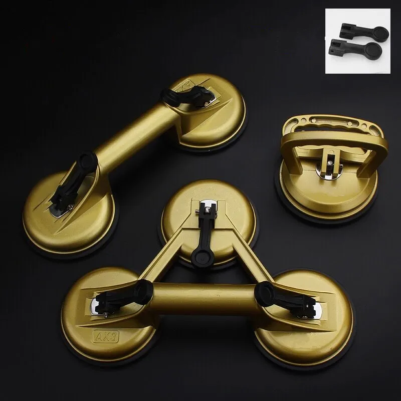 Высококачественная ручка на присоске из стекла присоска алюминиевого сплава для