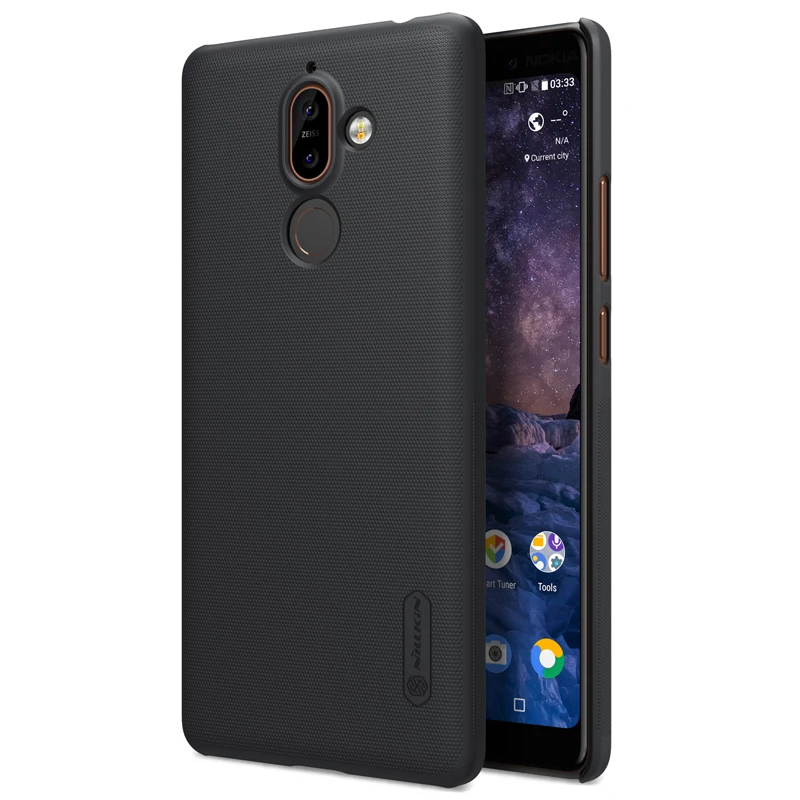 Nillkin Frosted PC case Hard Protector back cover for Nokia 7 plus phone bag nokia7 plastic mobile cases |