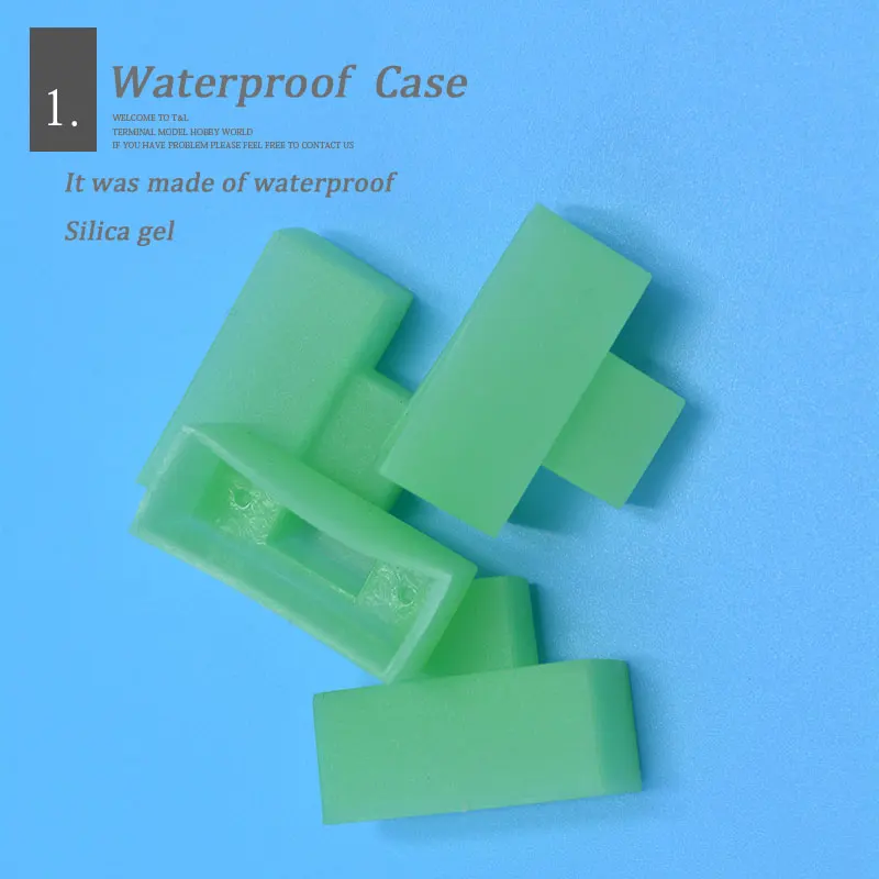 Запчасти для радиоуправляемых лодок 3x Силиконовая Водонепроницаемая Крышка