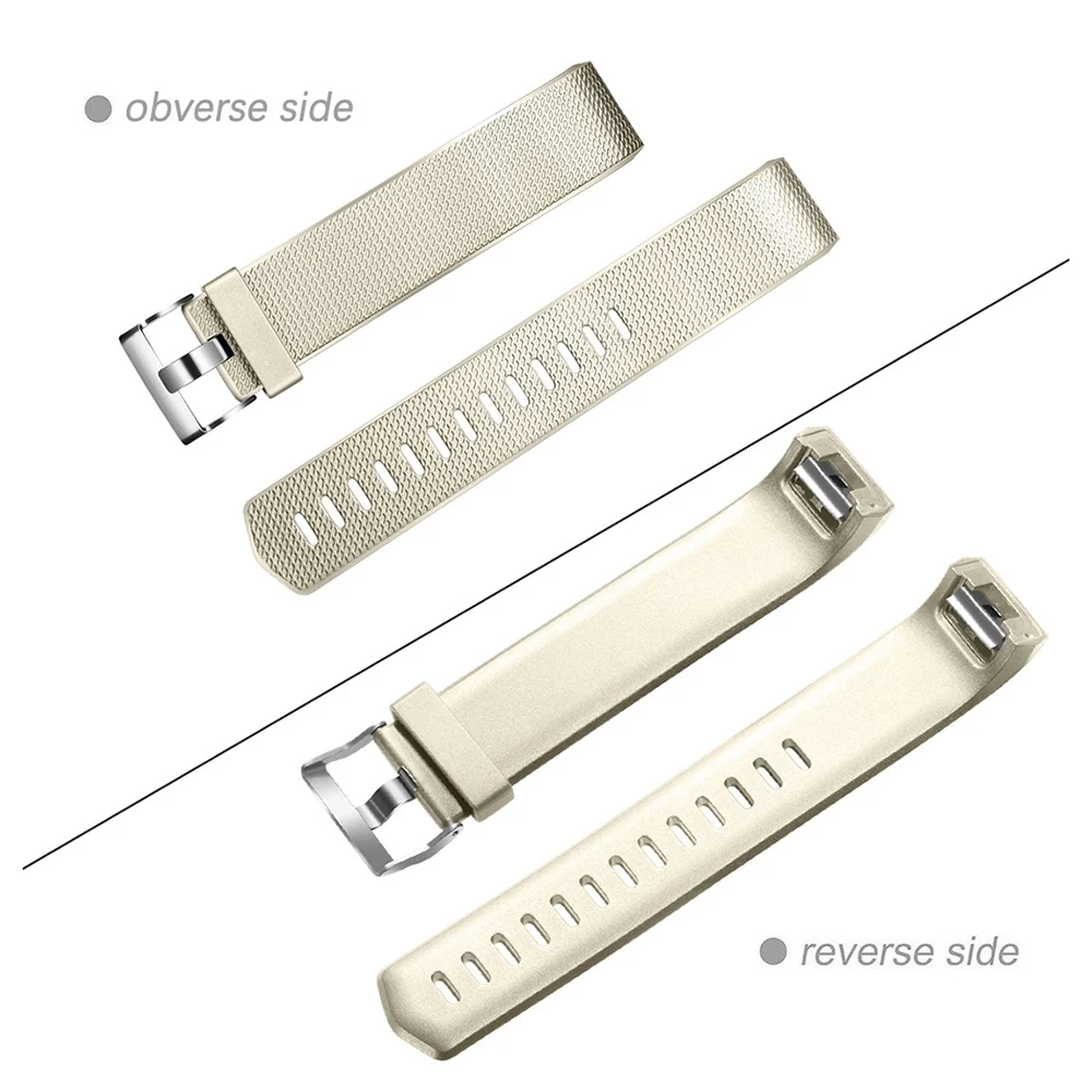 Baaletc браслет для умных часов Ремешки для Smartwatch Charge 2 Rose Rold/серебряный ремешок для Fitbit Charge2 Smartwatch Браслеты Аксессуары