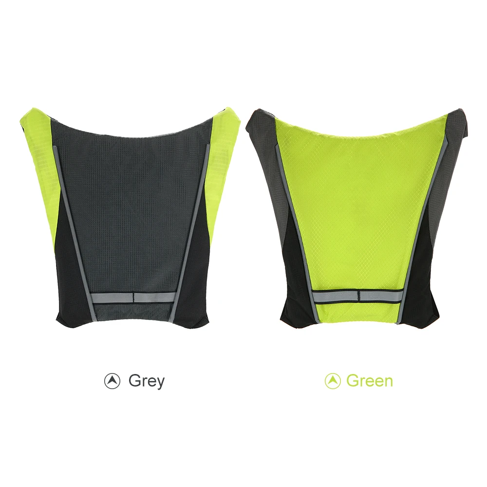 Lixada велосипедный светоотражающий жилет с USB рюкзак СВЕТОДИОДНЫЙ беспроводной