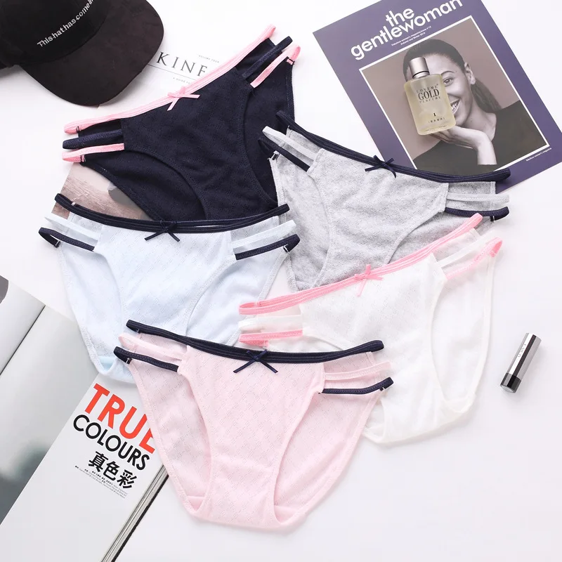 Горячая Распродажа сексуальные хлопковые трусы женские дышащие повседневные M L