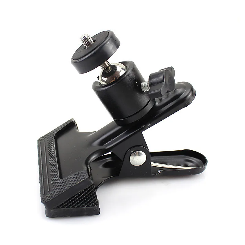 Фото фон Супер зажим с 1/4 винтом мини шаровой головкой Штатив для вспышки Света