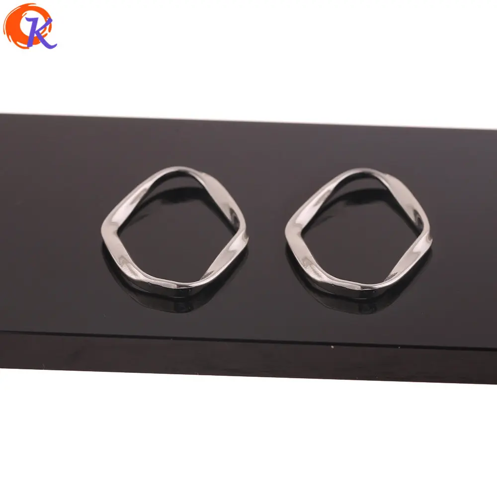 

Cordial Design 50Pcs 28*42MM Jewelry Accessories/Earrings Connectors/Geometry Ring Shape/DIY Making/Hand Made/Earring Findings