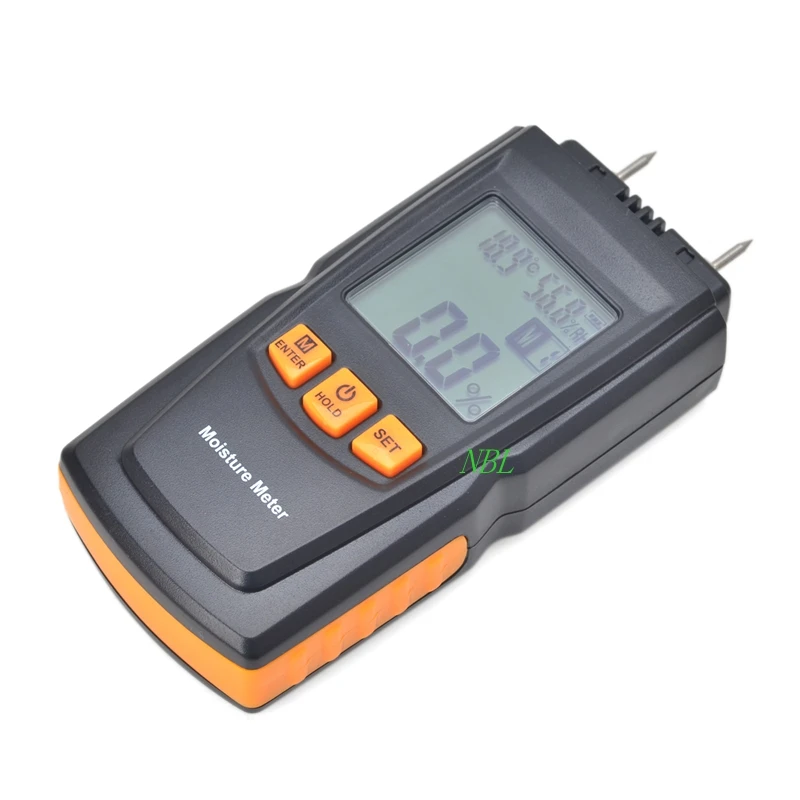 Портативный цифровой измеритель влажности древесины GM620 детектор регулируемый