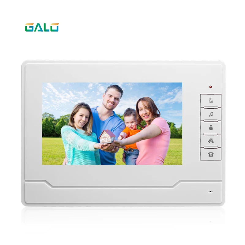 9 дюймов проводной видеодомофон домофон дверные звонки комплекты с двойной way и