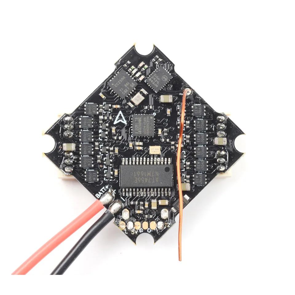 Интегрированный Контроллер полета CRAZY FROG F4 AIO Tiny Frog 2S 5A ESC приемник STM32F411CEU6 Bult in