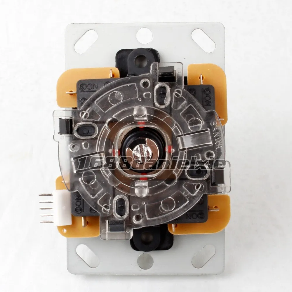Новый черный аркадный конкурс 4 8 Way Rocker China Sanwa Джойстик для аркадных соревнований