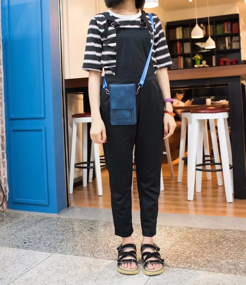 Чехол на молнии с двойными карманами чехол-кошелек ремнем отделением для карт