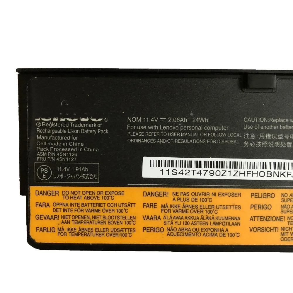 11,4 в 24wh/2100 мА-ч/3 сотового X240 ноутбук Батарея для lenovo ThinkPad X240 T440S T440 X250 T450S X260 S440 S540