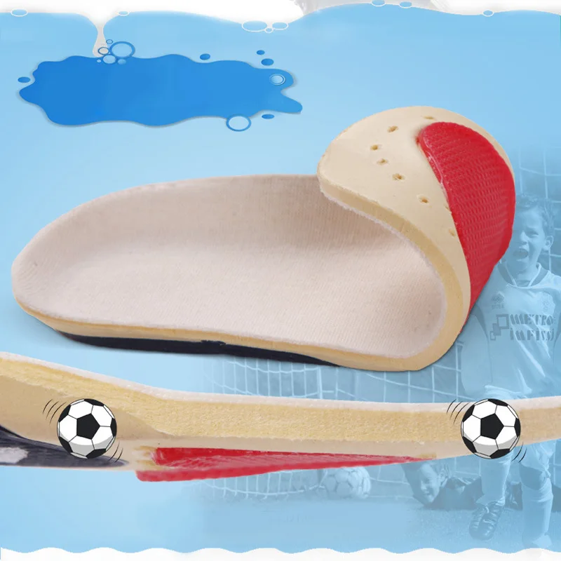 Детские спортивные Дышащие стельки EVA для детей удобные уличные обуви высокие