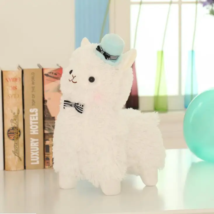 Alpacasso грязи Топпер с фигурками лошадей шляпа Альпака плюшевые игрушки прекрасный