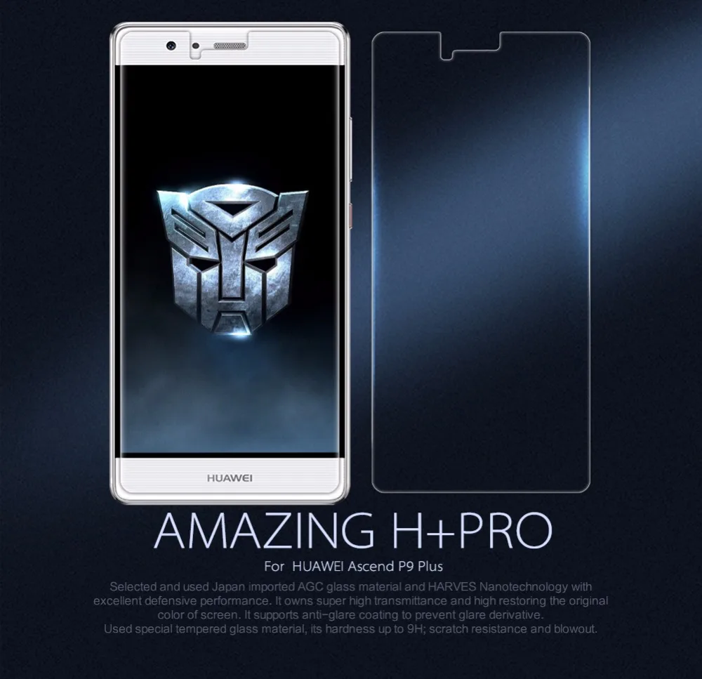 Для huawei Honor 10 стекло Nillkin 9H Amazing H/H+ Pro взрывозащищенное Закаленное стекло для защиты экрана для huawei p9 крышка