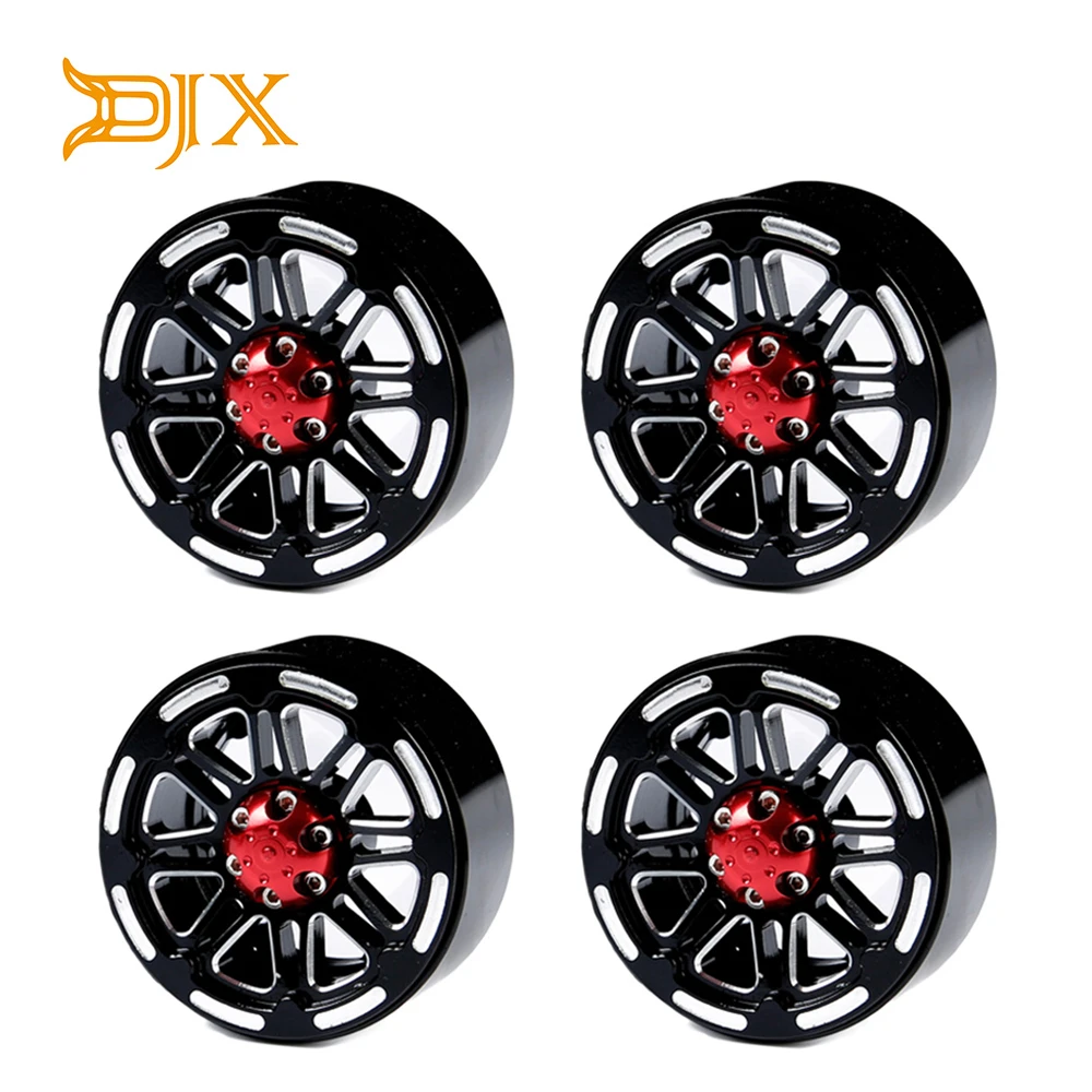 

4 шт., обод колеса из сплава 1,9 для Axial SCX10 TAMIYA CC01 RC4WD D90