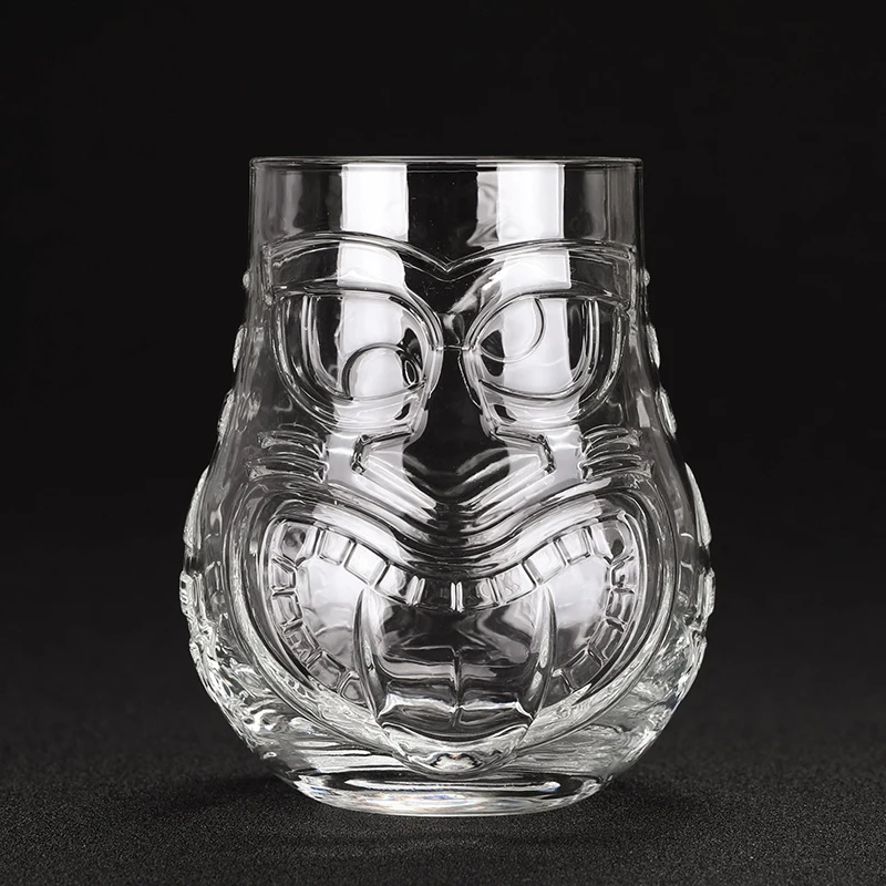 Стиль 500 мл(16,5 унций) Премиум Tiki стеклянные стаканы для сока Tiki glass