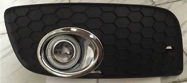 EeMrke светодиодный DRL ангельские глазки для Volkswagen VW Jetta GLI GTI, дневные ходовые огни, галогенные лампы H3 55 Вт, противотуманные фары