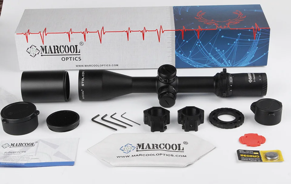 Marcool оптика Сталкер 3-18X50 FFP HD оптический дальний тактический охотничий Телескопический коллиматор Aim оптический прицел