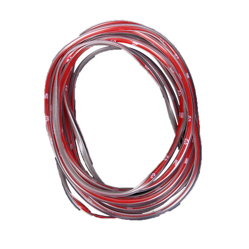 5M невидимые автомобильные двери анти столкновения полосы литья декоративные с