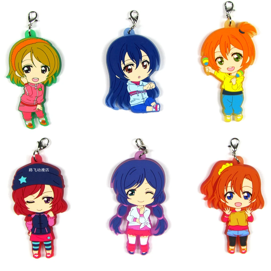 LoveLive Rin Hoshizora Hanayo Koizumi Sonoda Umi Honoka Kousaka Maki Nishikino экшн фигурка аниме модель резиновый