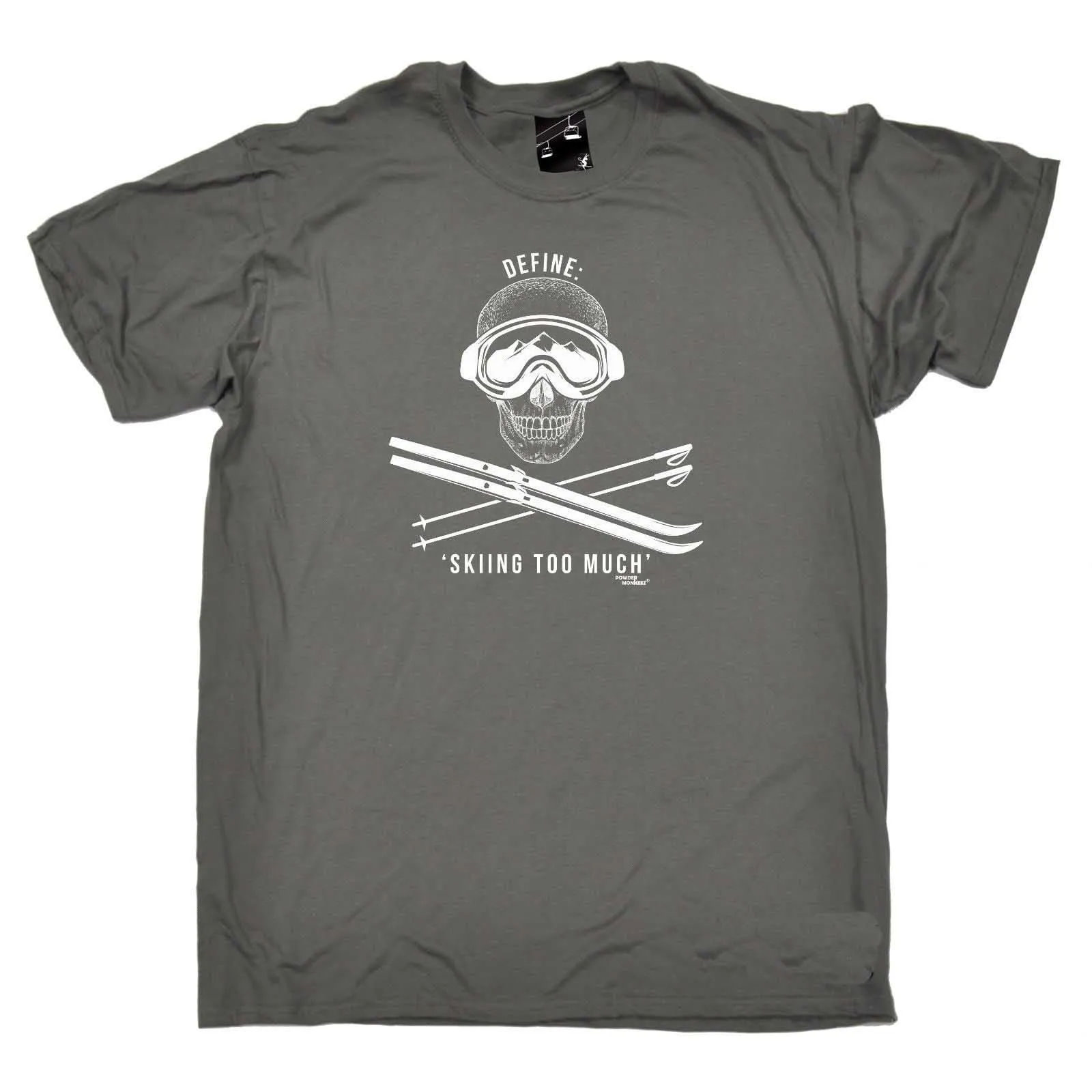 Катание на лыжах футболка Веселая Новинка Мужская s Shir шорты для активного отдыха