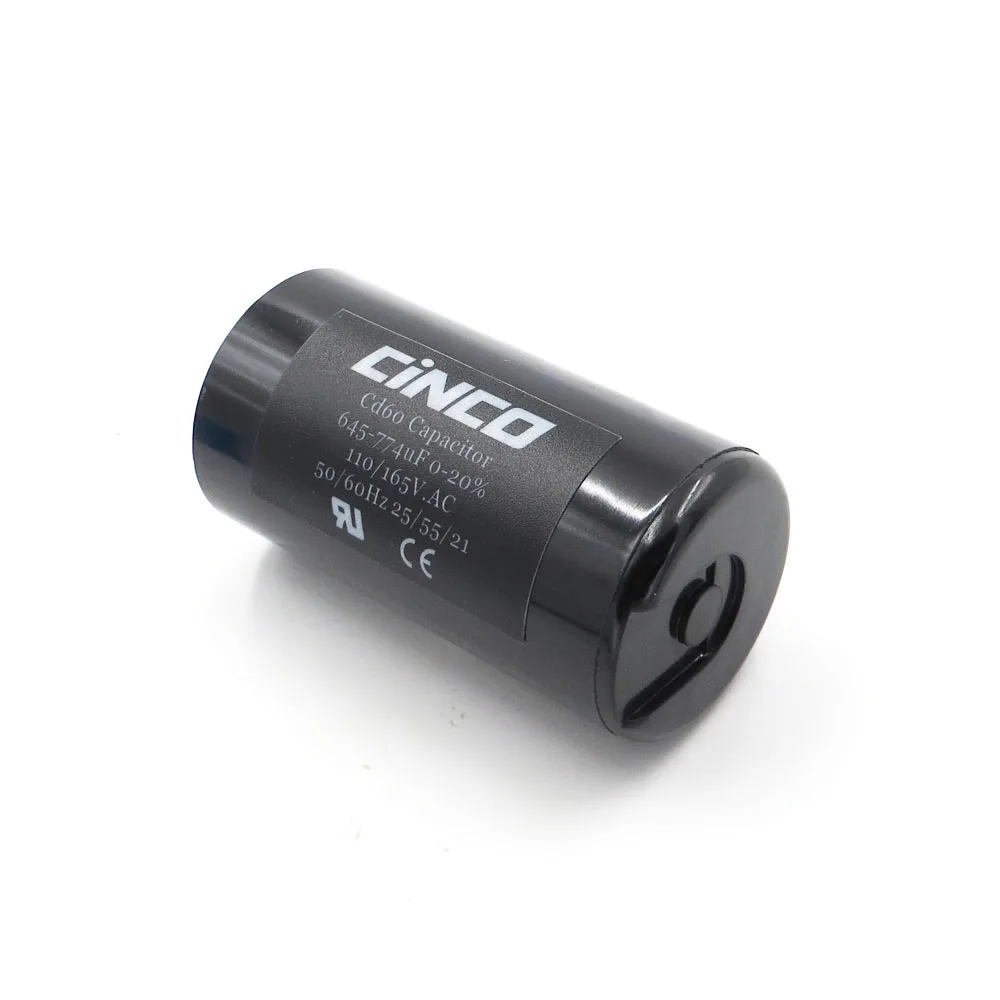 645-774uF 110V 125V 165V CD60 Motor Start Capacitors Starting 645-774 mfd uf mf Compressor HVAC Electrolytic 110VAC 125VAC | Обустройство