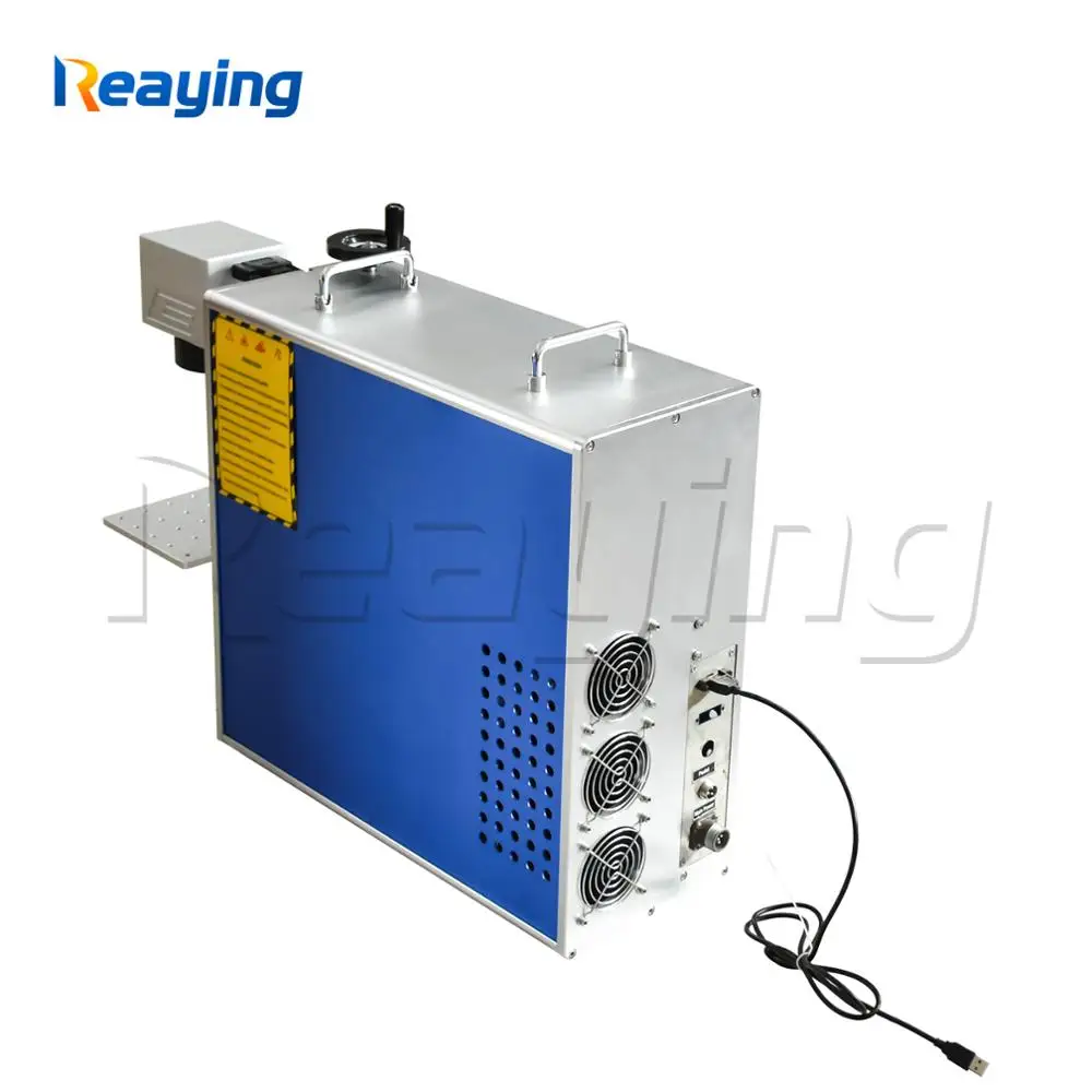 DIY 30 Вт Высокоточный Raycus лазерный источник портативная волоконная лазерная