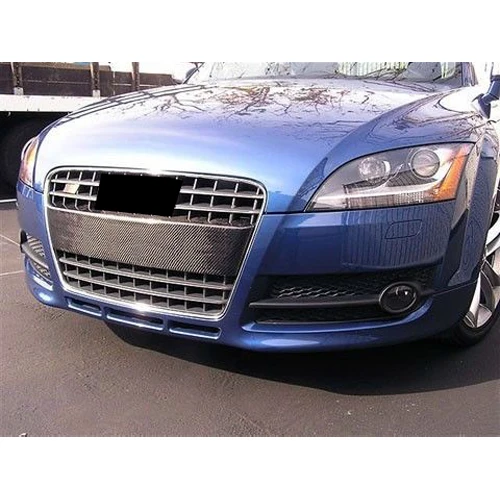 Передний бампер номерной знак углеродное волокно Наполнитель подходит для Audi TT