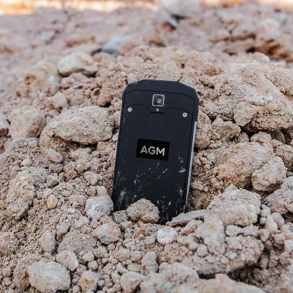 Оригинал AGM A8 IP68 Водонепроницаемый противоударный мобильного телефона Android 7.0 3 ГБ