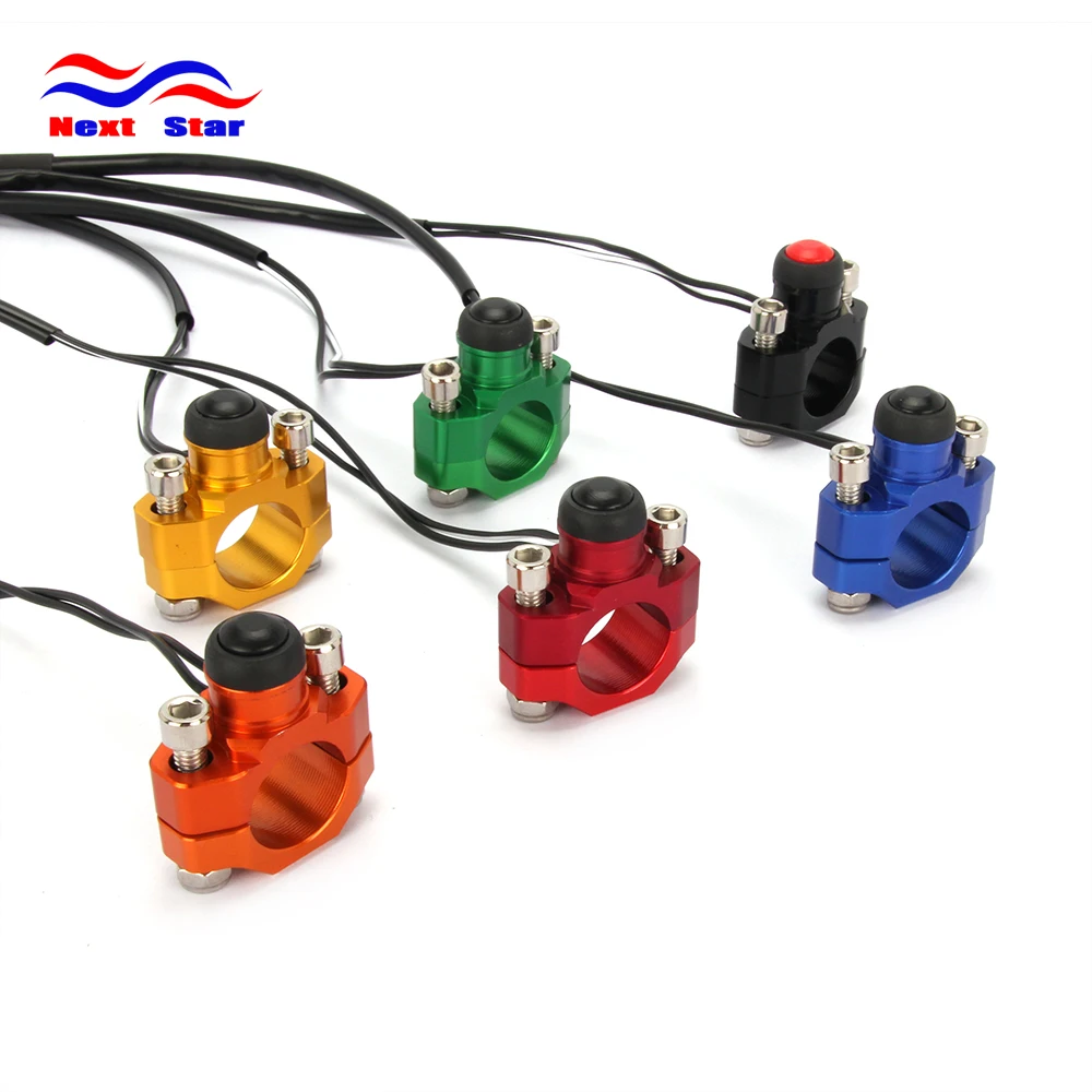 

CNC Universal Engine Stop Start Button Handlebar Flameout Switch With Base For YAMAHA YZ125 YZ250 YZ250F YZ450F YZ85 Motorcycle