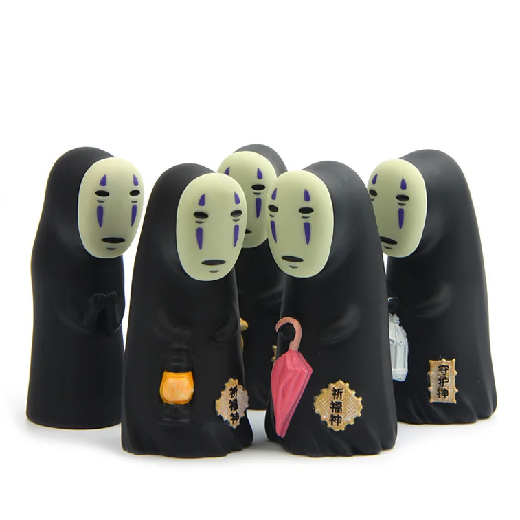 Экшн фигурки No Face Man японские аниме из мультфильма Человек без лица игрушки герои