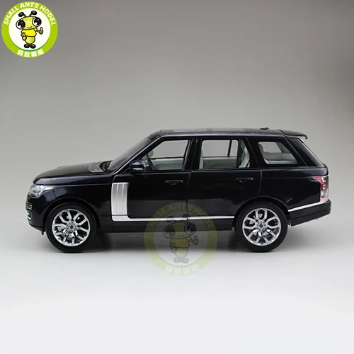 Black 1/18 RANGEM Suv автомобиль Rovera Welly GTAutos литая металлическая модель автомобиля Suv игрушки для детей подарок для мальчиков и девочек коллекция хобби - Цвет: Black