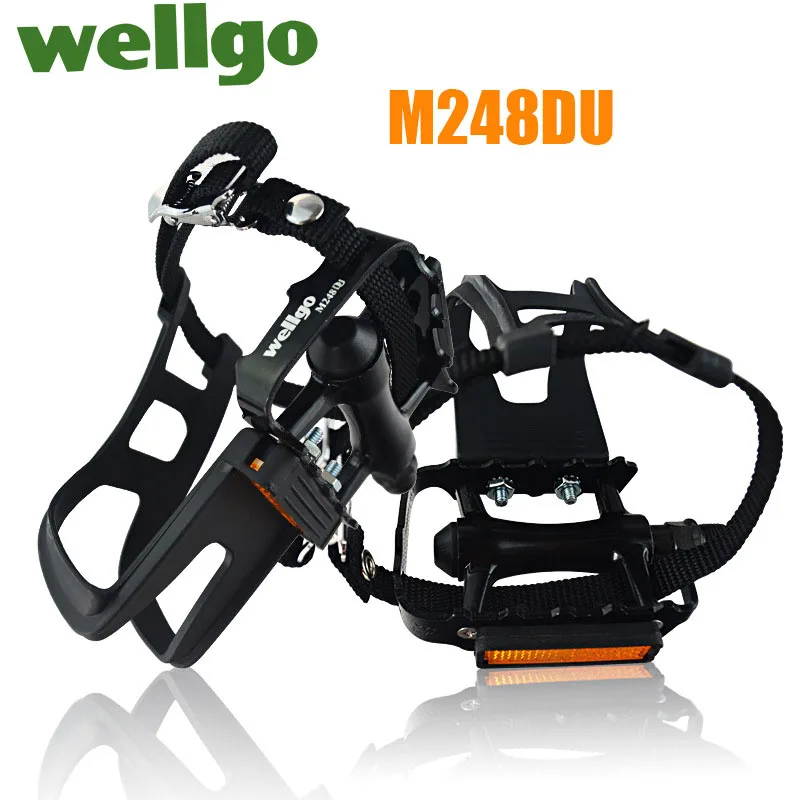 Black Велопедали wellgo XPEDO Q291 для велосипеда, велосипедные педали, велосипедные педали bmx, запчасти для шоссейного горного велосипеда M248 DU с плоским подшипником для складной велосипедной педали - Цвет: Black