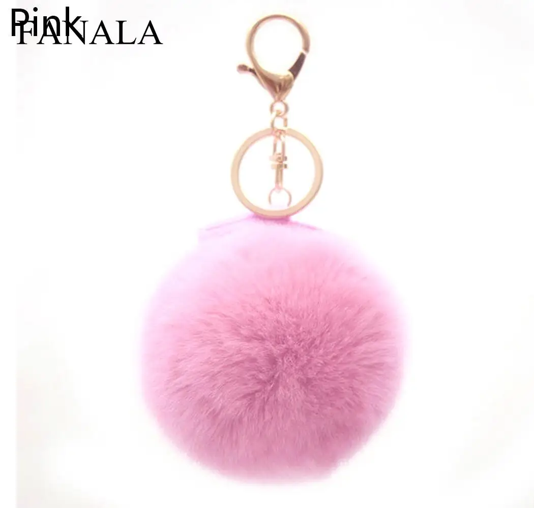 Для женщин новые модные Девочек Милая Металл Симпатичные помпон круглый Форма