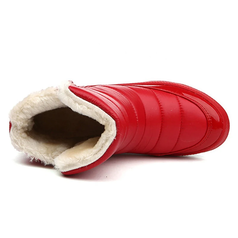 Зимние ботинки 2018 Брендовые женские зимние обувь для мам нескользящая