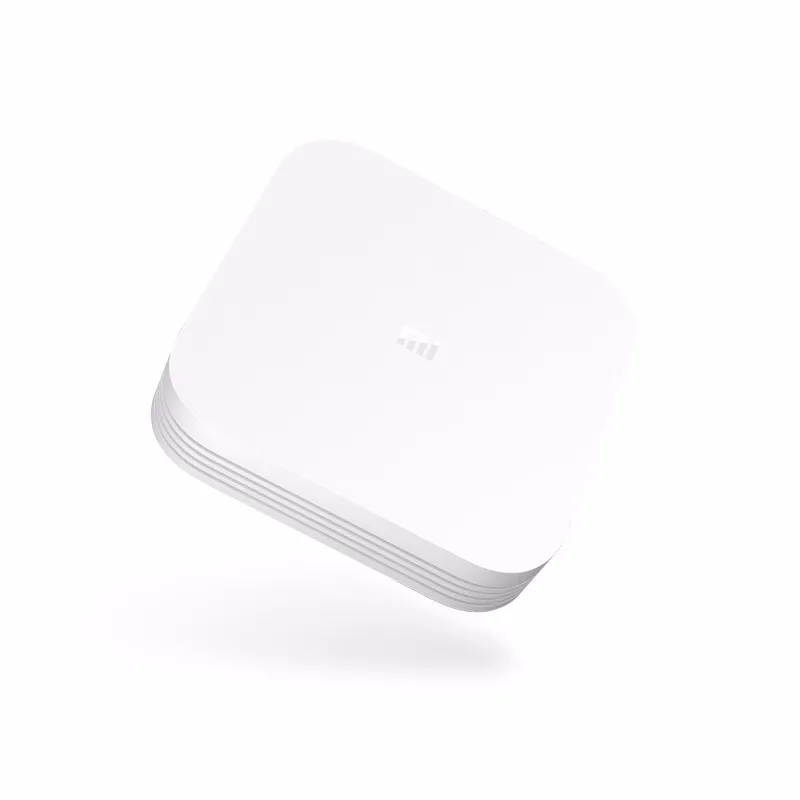 Mi Box 3 расширенная версия Новое обновление 64-бит 4K сетевой компьютерной приставки к телевизору 2 Гб оперативной памяти 8 Гб Ёмкость Стандартный наушники с Bluetooth и голосовым Smart Box