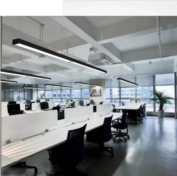 Светодиодные ленты черного и серебристого цветов офисные люстры для классной