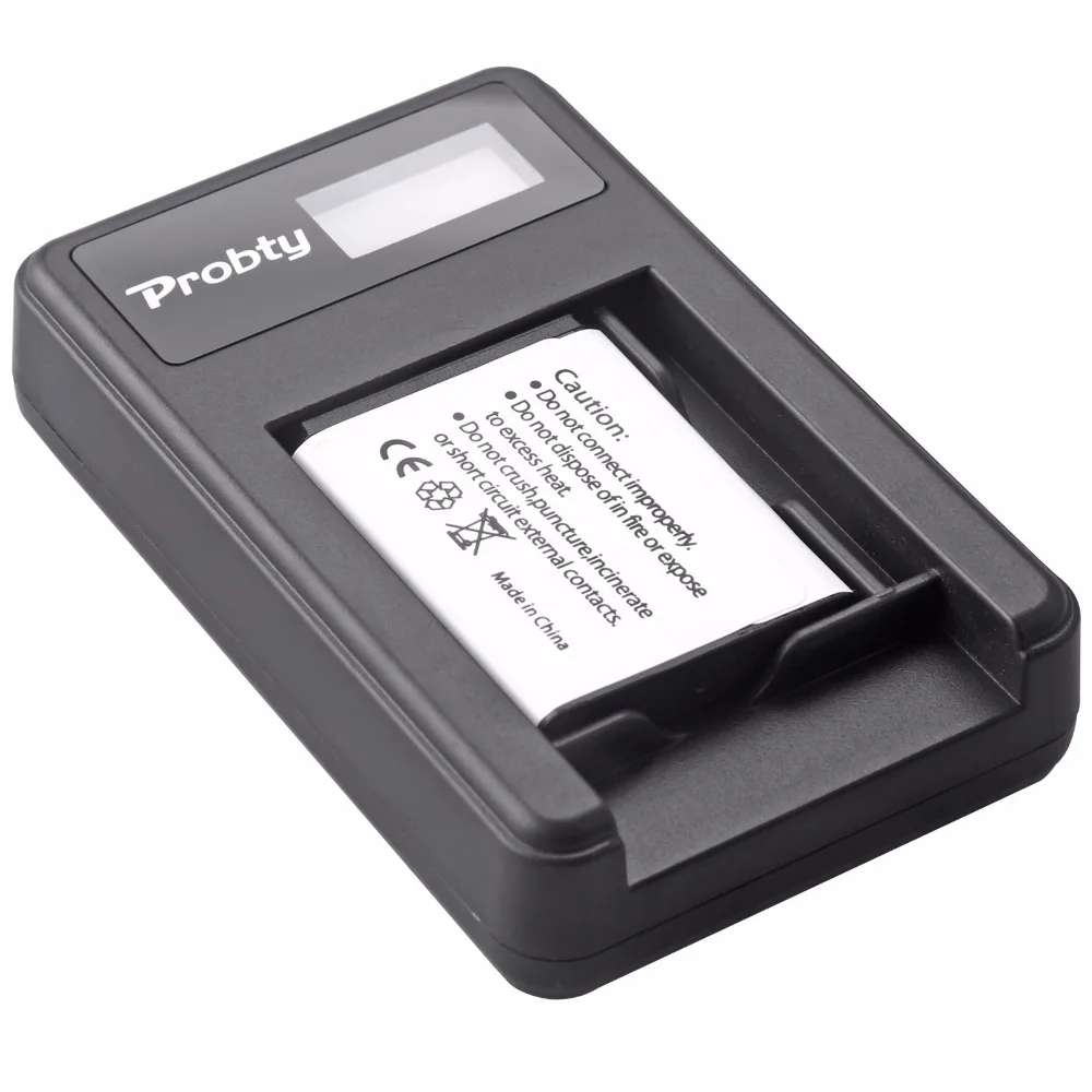 Probty BP 70A BP70A литий ионный аккумулятор + USB зарядное устройство с ЖК дисплеем для