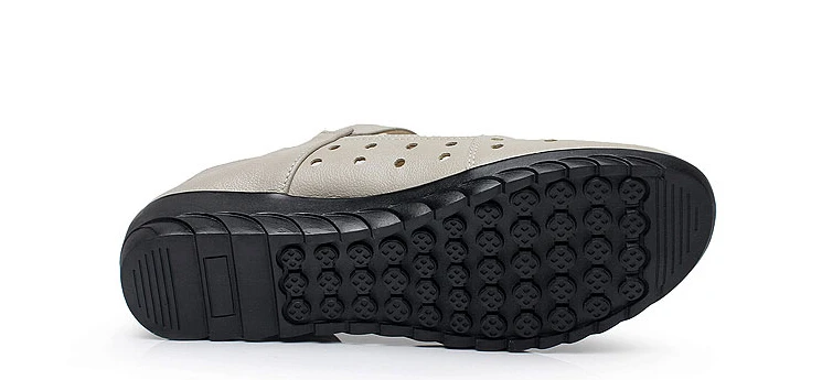 Летняя модная обувь женские босоножки из натуральной кожи коровьей на танкетке с