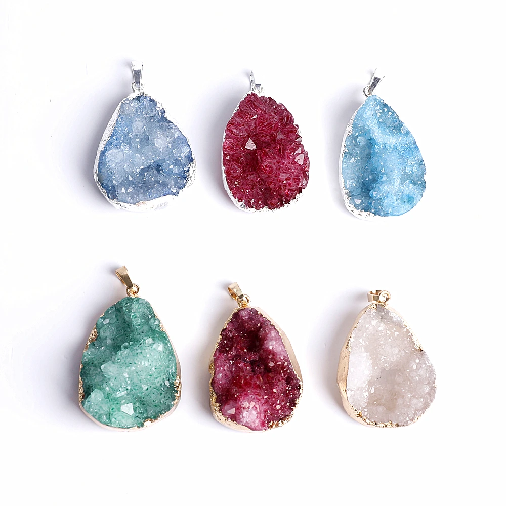 1 шт. ожерелье с подвеской из натурального камня|Подвески| |