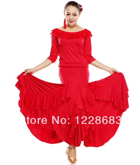 Новое поступление Для женщин Дамская Представления бальные танцы современный