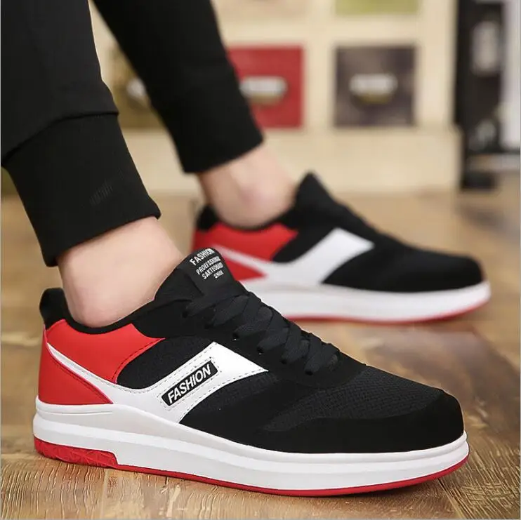 High Quality Fashion Men Breathable Casual Shoes Men's Luxury Branded Designer Male Rubber Sole Zapatillas | Обувь