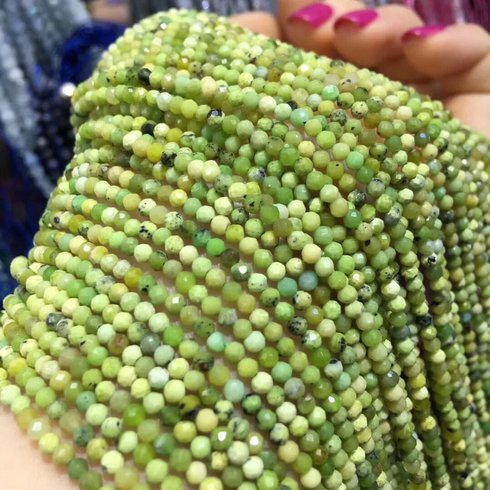 Маленькие бусины из натурального камня, бусины из Лабрадорита, 2 мм, 3 мм, 4 мм, разделенные бусины для изготовления ювелирных изделий, ожерелья, браслетов своими руками