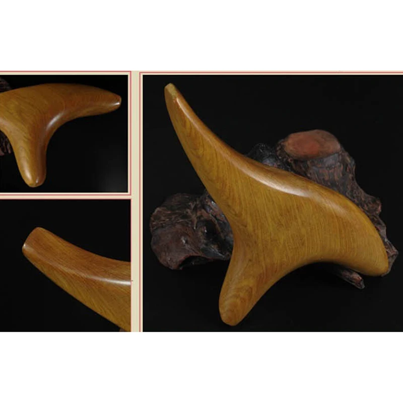 Треугольный треугольный массажер для тела расслабляющий ароматный деревянный