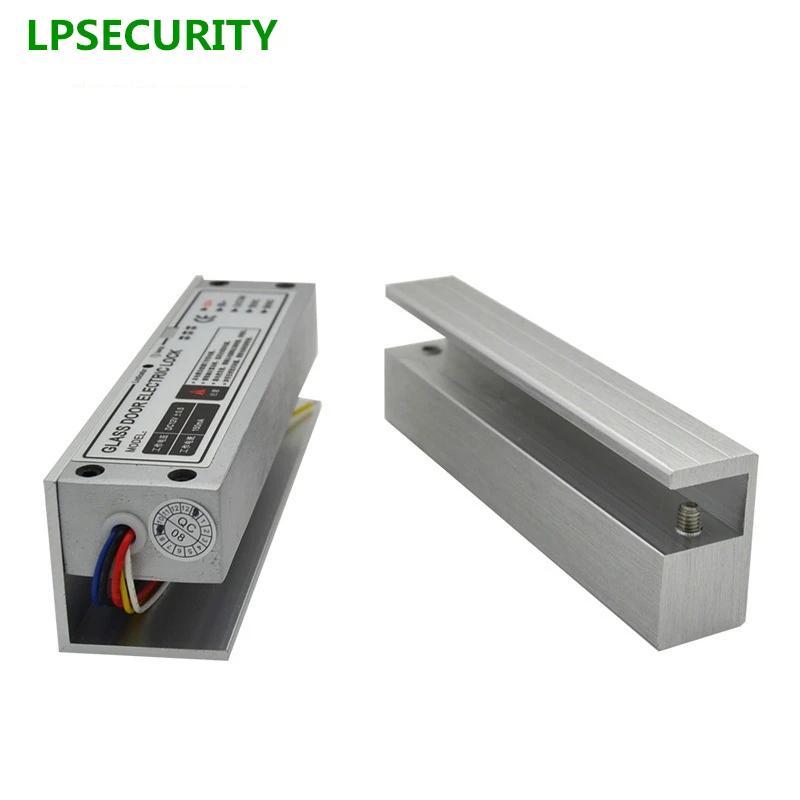LPSECURITY Eelctric дверной болт для стеклянных дверей с функцией контроля/дверной замок для системы контроля доступа