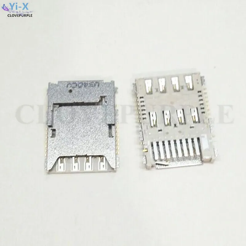 

2 шт., держатель для считывания sim-карт, слот-лоток для Samsung Galaxy S5 G900 G900H G900F G900X, запасные части