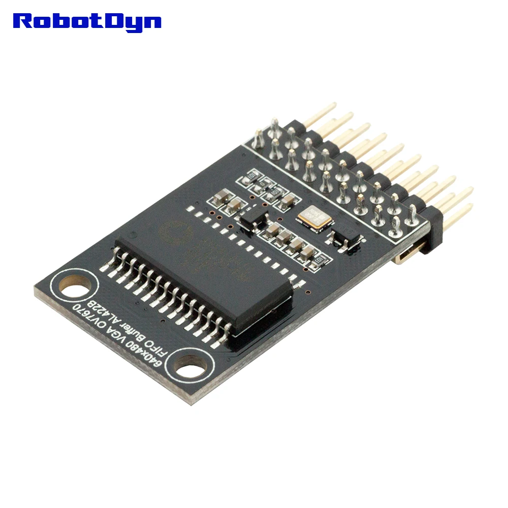 OV7670 VGA камера+ FIFO буфер AL422B модуль, 640x480 0.3MP CMOS, iec
